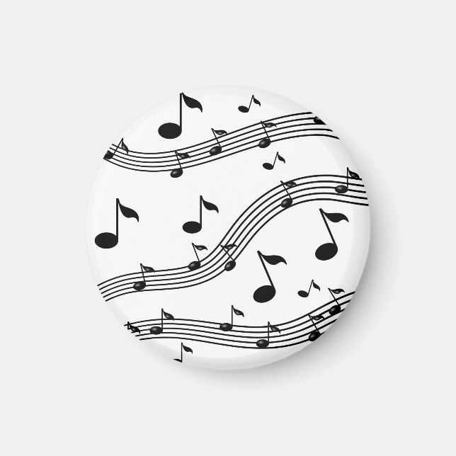 Imã Sonhos de instrumentos de música padronizados (Frente)