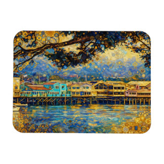 Ímã Sonhos do Porto de Monterey inspirados em Klimt