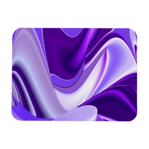 Ímã Sonhos Roxos, Abstrato Fantasia Arco-Íris