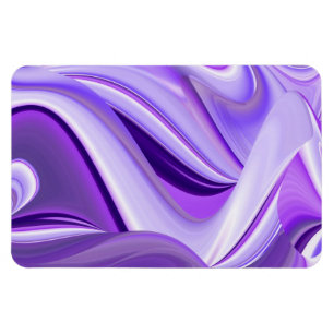 Ímã Sonhos Roxos, Abstrato Fantasy Arte Arco-Íris
