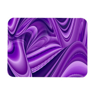 Ímã Sonhos Roxos, Abstrato Fantasy Arte Arco-Íris