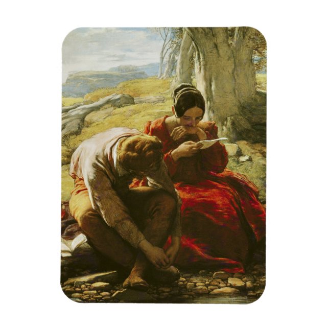 Ímã Sonnet, 1839 (óleo no painel) (Vertical)