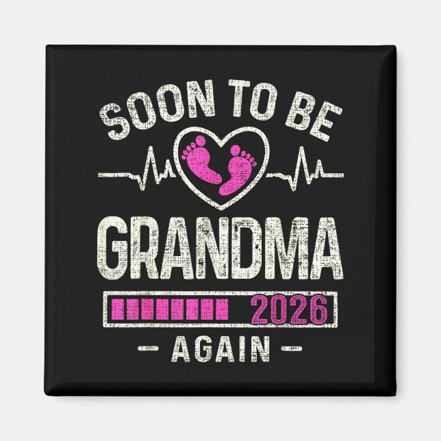 Imã Soon To Be Grandma Again 2026 Expecting Baby Grand (Frente)