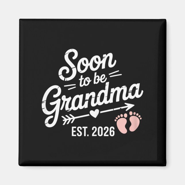 Imã Soon To Be Grandma Pregnancy Announcement Est 2026 (Frente)