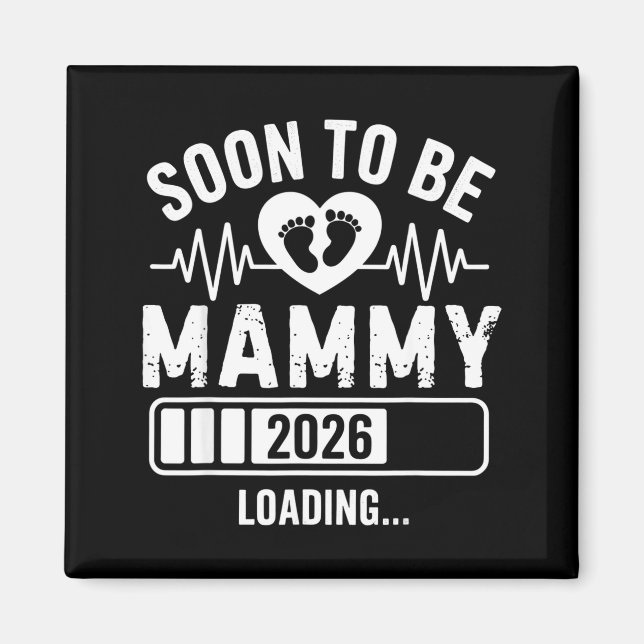 Imã Soon To Be Mammy 26 Loading Pregnancy Announcement (Frente)