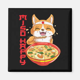 Imã Sopa de Cão Miso do Shiba Inu, Japonês, Bonita