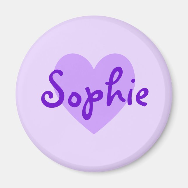 Imã Sophie em Roxo (Frente)