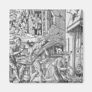 Imã Sorgheloos que leva uma polia, 1541