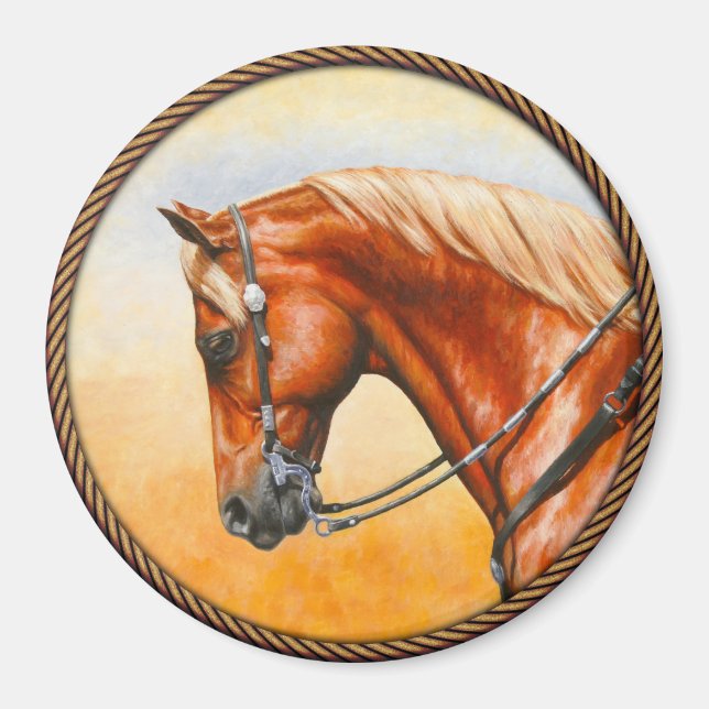 Imã Sorrel Western Pleasure Quarter Horse (Frente)
