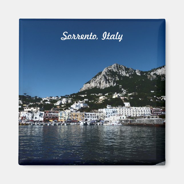 Imã Sorrento, Itália Magnet (Frente)
