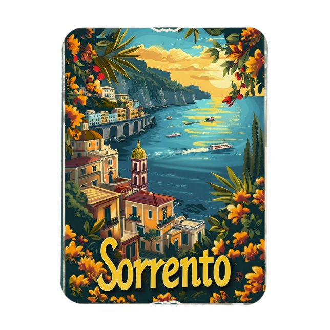 Ímã Sorrento Vintage (Vertical)