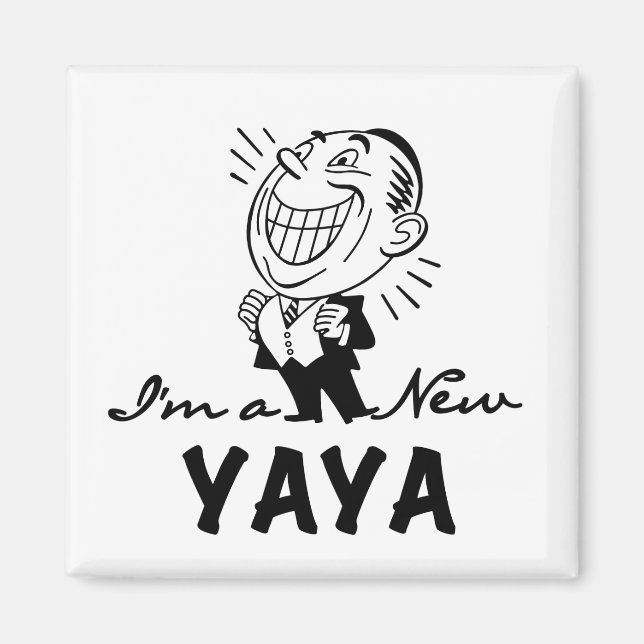 Imã Sorria de Camisetas e presentes de Nova Yaya (Frente)