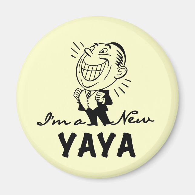 Imã Sorria de Camisetas e presentes de Nova Yaya (Frente)