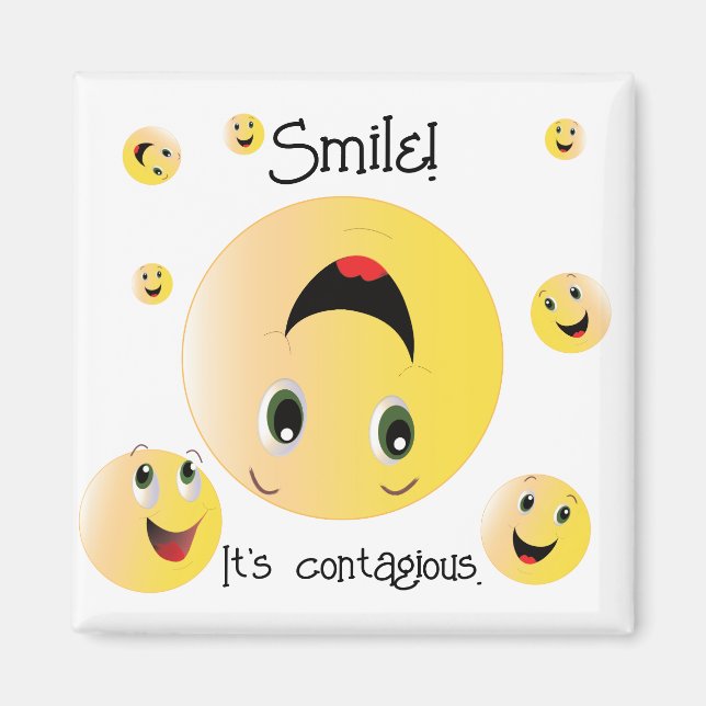 Imã Sorria. É Contagioso (Frente)