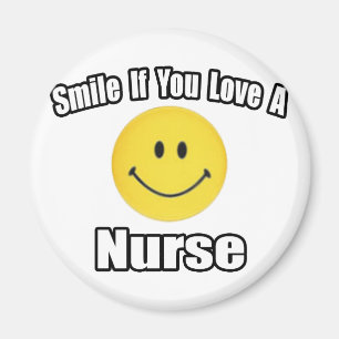 Imã Sorria se você ama uma enfermeira