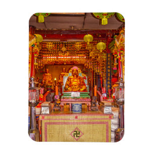 Ímã Sorrindo Buda no Templo Chinês, Bangkok