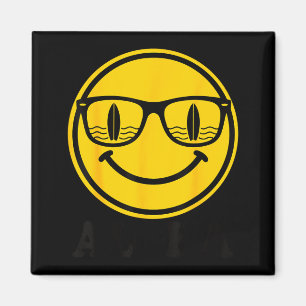 Imã Sorriso de aloha de óculos de sol de surf reflexão