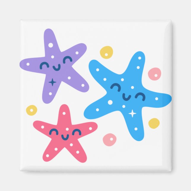 Imã Sorriso de Starfish (Frente)