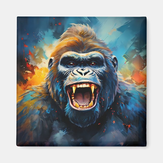 Imã Sorriso Gorila (Frente)