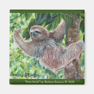 Imã "Sorriso Lento"