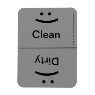 Ímã Sorriso/olhar severo - cinza de Drk