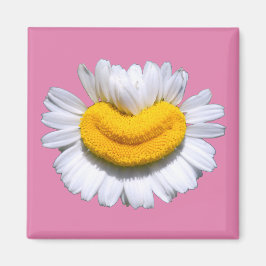 Imã Sorriso Radiante de Camomila Feliz