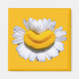 Imã Sorriso Radiante de Camomila Feliz