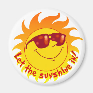 Imã Sorriso Sol de Verão