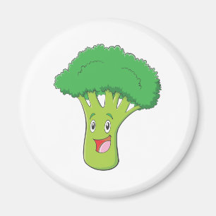 Imã Sorriso vegetal dos brócolos felizes