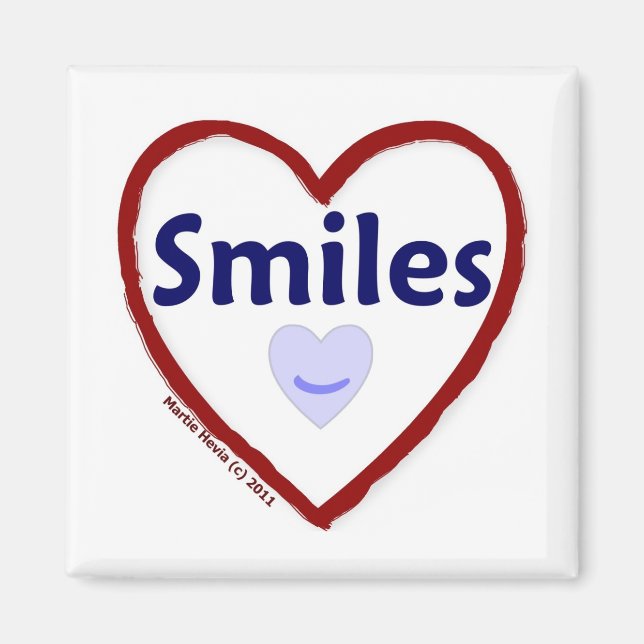 Imã Sorrisos de amor (Frente)
