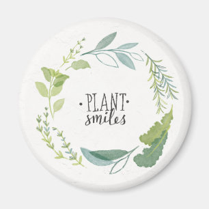 Imã Sorrisos finos da planta das ervas II