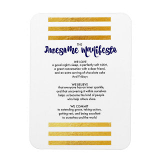 Ímã Sorta Incrível Manifesto Magnet