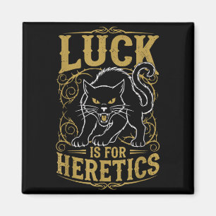 Imã Sorte de gato preto é para bruxa herege
