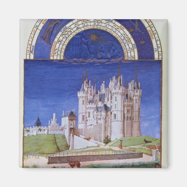 Imã Sorte de setembro: colheita de uvas (Frente)