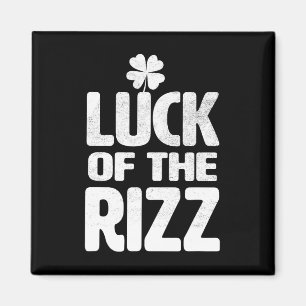 Imã Sorte Do Rizz Irlandês Legal Sortudo Dia De São Pa