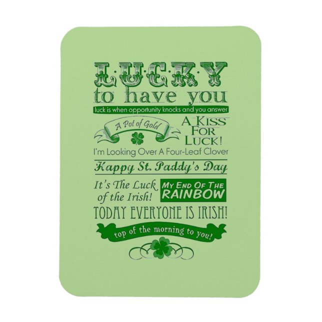 Ímã Sorte Ter Você (Vertical)