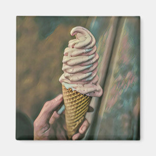 Imã sorvete congelando legal