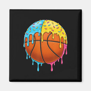 Imã Sorvete De Basquete Com Prensas Coloridas