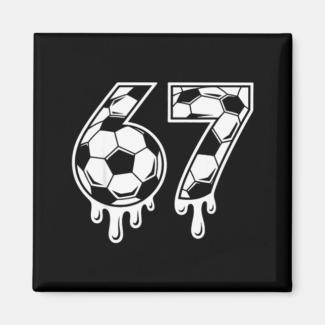 Imã Sorvete de Futebol 67 Gota Gen Alpha Seis Sete Mem (Frente)