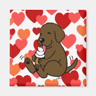 Imã Sorvete de Licenciamento de Laboratório de Chocola