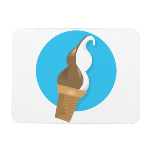 Ímã Sorvete flexível