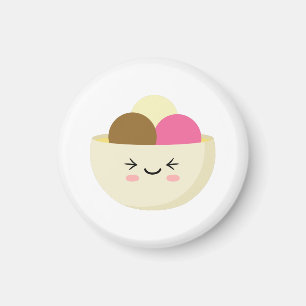 Imã Sorvete Kawaii