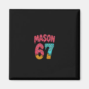 Imã Sorvete Mason 67 Meme Engraçado Seis Sete (em Ck)