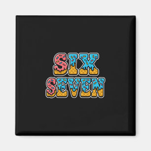 Imã Sorvete Six Seven Drip 67 Geração Alpha Engraçado