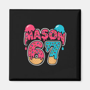 Imã Sorvete Six Seven Drip Esporte 67 Diversão Mason M