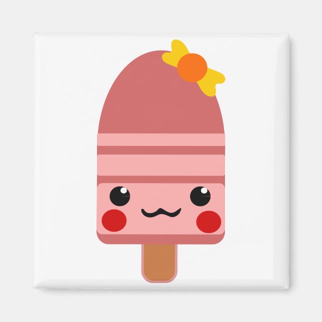 Imã sorvete verde (Frente)