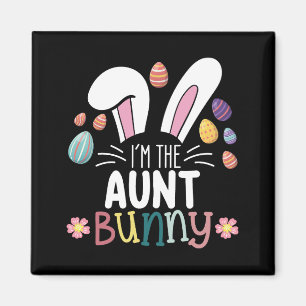 Imã Sou a Tia Bunny Páscoa Família Correspondente