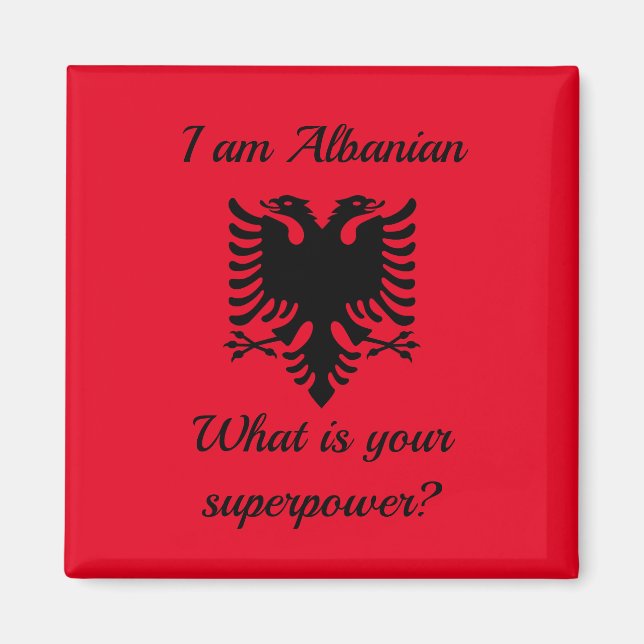 Imã Sou albanês, qual é a sua superpotência? (Frente)