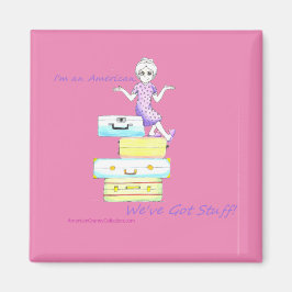 Imã Sou americano. Temos coisas! Íman