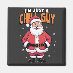 Imã Sou apenas uma Cara de Natal Engraçado
